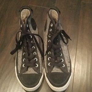 Converse fleece lined hightops
